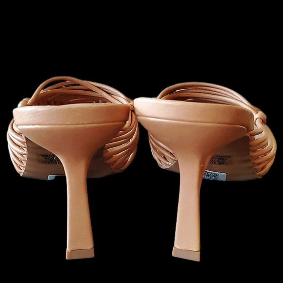 OSOS Design Tan Strappy Sandals - Picture 2 of 5